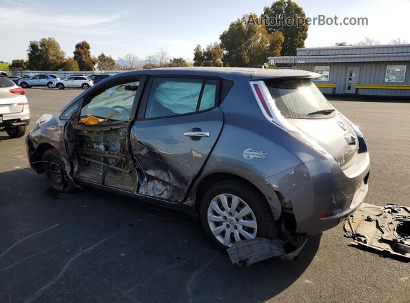 1N4AZ0CP2GC302388 2016 NISSAN LEAF Серый Задняя левая четверть