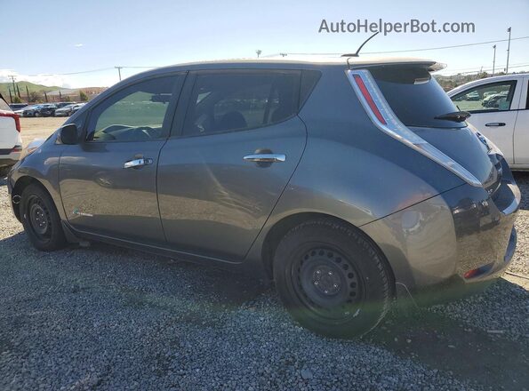 1N4AZ0CP5GC302479 2016 NISSAN LEAF Серый Задняя левая четверть