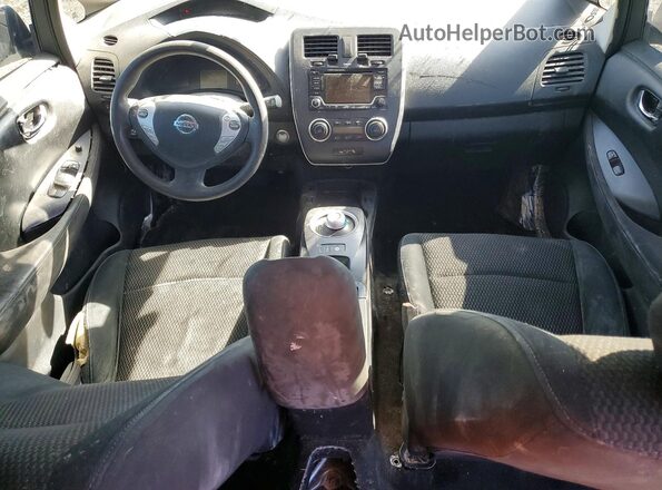 1N4AZ0CP5GC302479 2016 NISSAN LEAF Серый Вид панели приборов