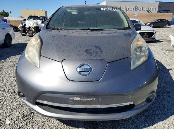 1N4AZ0CP5GC302479 2016 NISSAN LEAF Серый Вид спереди