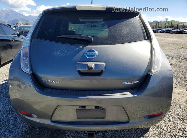 1N4AZ0CP5GC302479 2016 NISSAN LEAF Серый Вид сзади