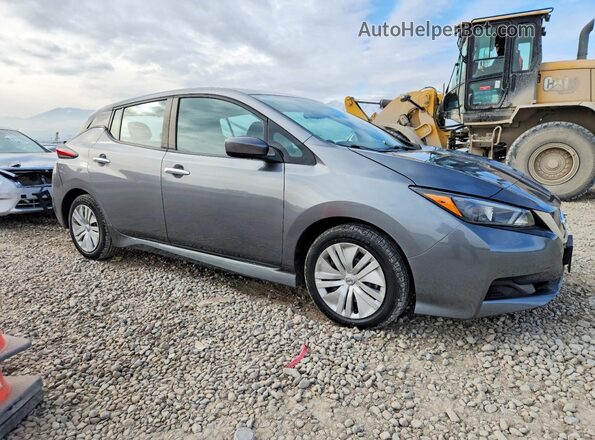 1N4AZ1BP8LC309296 2020 NISSAN LEAF Серебряный Передняя правая четверть