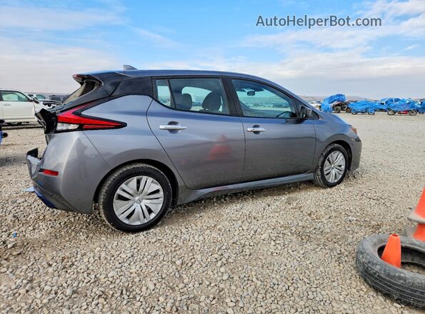 1N4AZ1BP8LC309296 2020 NISSAN LEAF Серебряный Задняя правая четверть