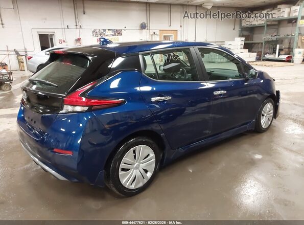 1N4AZ1BV0PC555893 2023 NISSAN LEAF Синий Задняя правая четверть