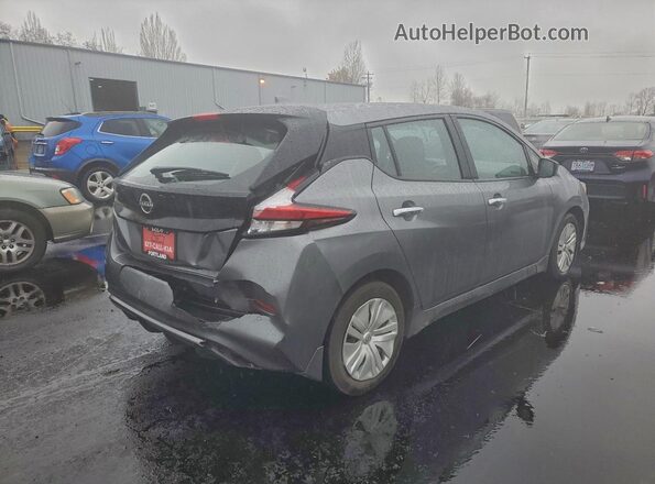 1N4AZ1BV3PC554706 2023 NISSAN LEAF Серый Задняя правая четверть