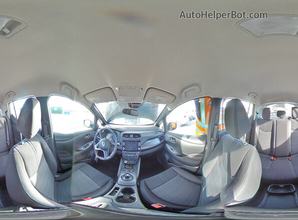 1N4AZ1BV3SC561776 2025 NISSAN LEAF Серый Панорамный вид салона 360°