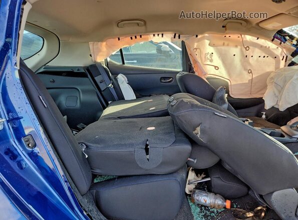 1N4AZ1BV4SC561642 2025 NISSAN LEAF Синий Вид задних сидений
