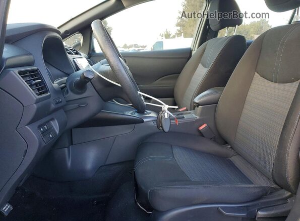 1N4AZ1BV5PC553993 2023 NISSAN LEAF Синий Вид салона спереди