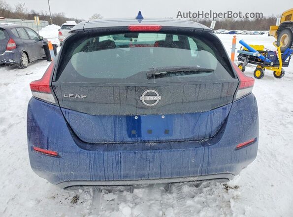 1N4AZ1BV5PC563553 2023 NISSAN LEAF Blue Հետևի տեսք