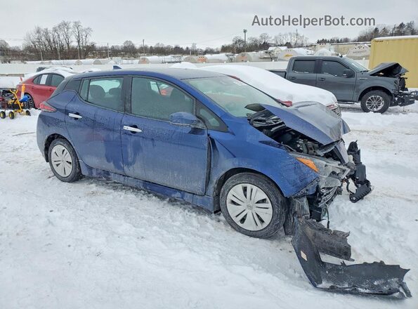 1N4AZ1BV5PC563553 2023 NISSAN LEAF Blue Առջևի աջ