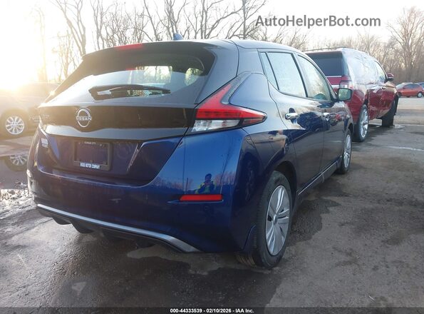 1N4AZ1BV7PC561612 2023 NISSAN LEAF Синий Задняя правая четверть