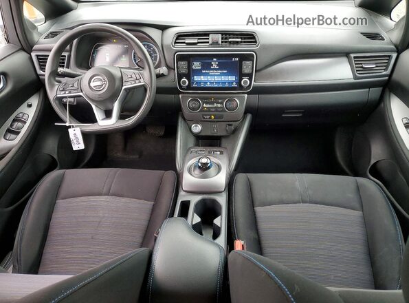 1N4AZ1BV9PC551034 2023 NISSAN LEAF White Vista del salpicadero