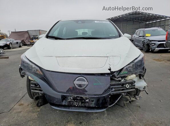 1N4AZ1BV9PC551034 2023 NISSAN LEAF White Vista frontal