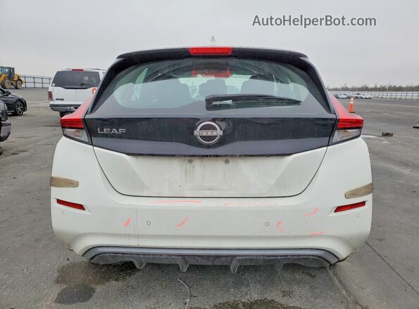 1N4AZ1BV9PC551034 2023 NISSAN LEAF White Vista trasera