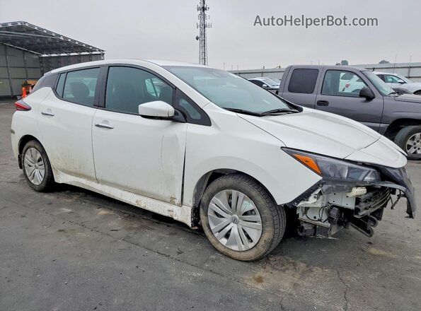 1N4AZ1BV9PC551034 2023 NISSAN LEAF White Delantero derecho