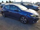 2020 Nissan Leaf Sv Blue vin: 1N4AZ1CP2LC311530