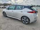 2018 Nissan Leaf S Серебряный vin: 1N4AZ1CP3JC309413