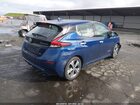 2019 Nissan Leaf Sl Blue vin: 1N4AZ1CP4KC308157