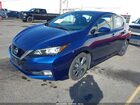 2020 Nissan Leaf Sv 40 Kwh Blue vin: 1N4AZ1CP4LC309049