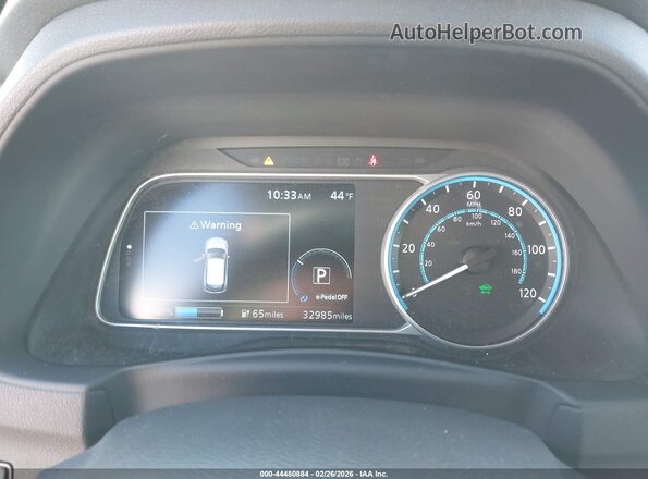 1N4AZ1CP4LC309049 2020 NISSAN LEAF Blue Vista de los asientos traseros