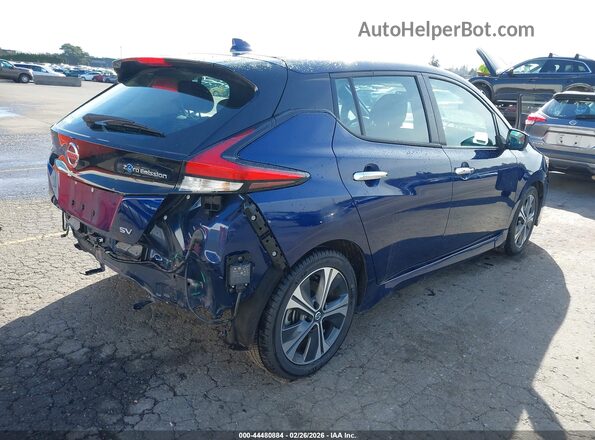 1N4AZ1CP4LC309049 2020 NISSAN LEAF Blue Trasero derecho