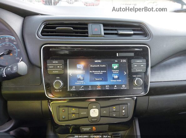 1N4AZ1CP5KC305512 2019 NISSAN LEAF Черный 