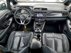 2018 Nissan Leaf S Серый vin: 1N4AZ1CP9JC300537