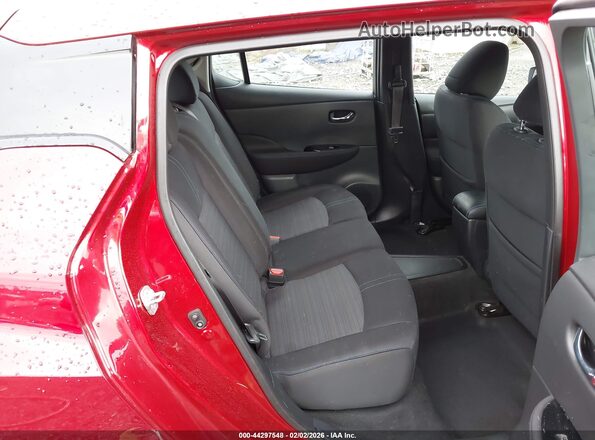 1N4AZ1CPXJC306640 2018 NISSAN LEAF Красный 
