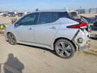 2021 Nissan Leaf Sv Серебряный vin: 1N4AZ1CV9MC555885