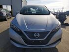 2021 Nissan Leaf Sv Серебряный vin: 1N4AZ1CV9MC555885