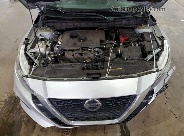 1N4BL4BV9KC167755 2019 NISSAN ALTIMA Silver უკანა სალონის ხედი