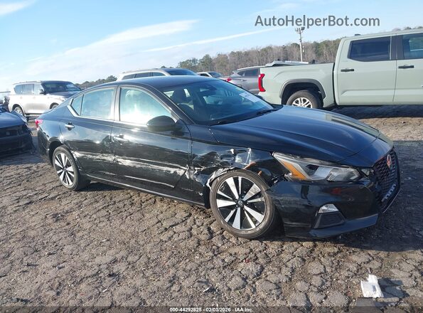 1N4BL4BVXMN359158 2021 NISSAN ALTIMA Black Widok wnętrza z tyłu