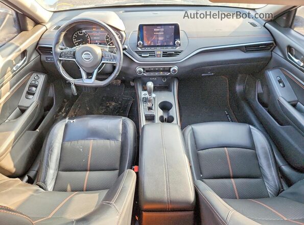 1N4BL4CV2KC135356 2019 NISSAN ALTIMA Белый Вид панели приборов