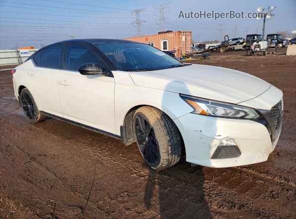 1N4BL4CV2KC135356 2019 NISSAN ALTIMA Белый Передняя правая четверть