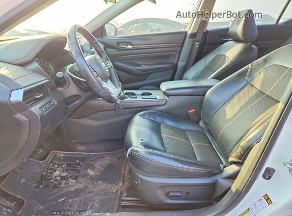 1N4BL4CV2KC135356 2019 NISSAN ALTIMA Белый Вид салона спереди
