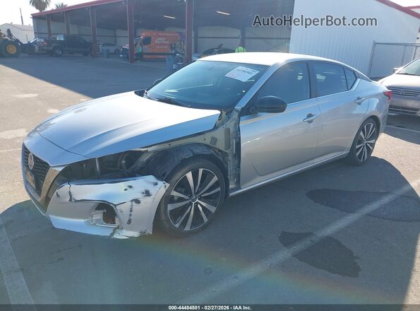 1N4BL4CV3KC128853 2019 NISSAN ALTIMA Silver წინა მარცხენა ხედი სამი მეოთხედიდან