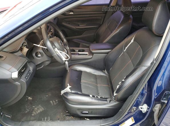 1N4BL4CV5KC155519 2019 NISSAN ALTIMA Blue Вид салону спереду