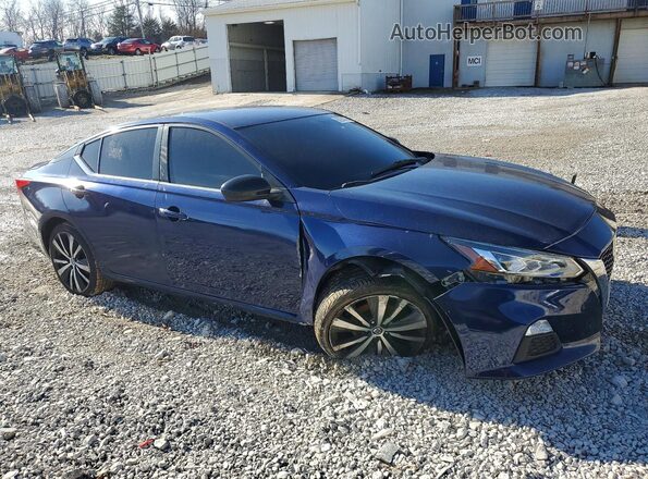 1N4BL4CV5KC155519 2019 NISSAN ALTIMA Blue Передня права чверть