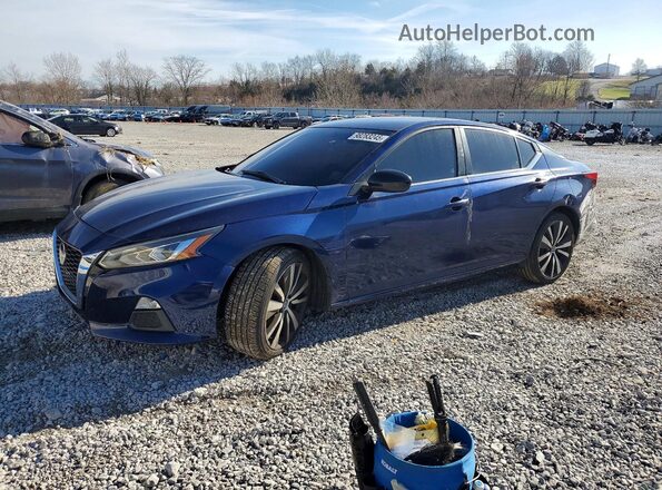 1N4BL4CV5KC155519 2019 NISSAN ALTIMA Blue Передня ліва чверть