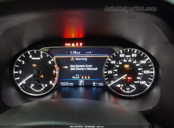 1N4BL4CV6RN421581 2024 NISSAN ALTIMA Red Vista de los asientos traseros