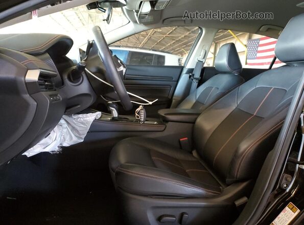 1N4BL4CV7NN380792 2022 NISSAN ALTIMA Black Widok wnętrza z przodu