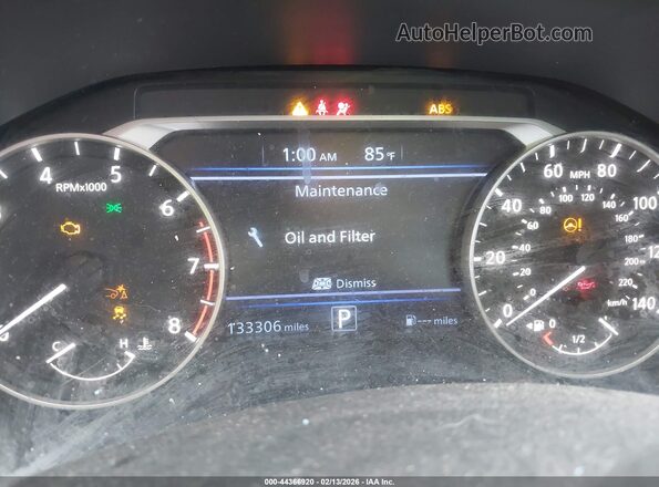 1N4BL4CV8LC122919 2020 NISSAN ALTIMA Gray Вид задніх сидінь