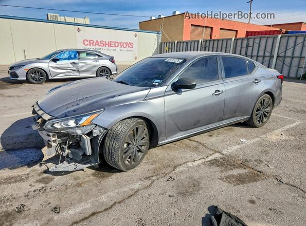 1N4BL4CVXKC141244 2019 NISSAN ALTIMA Gray წინა მარცხენა ხედი სამი მეოთხედიდან