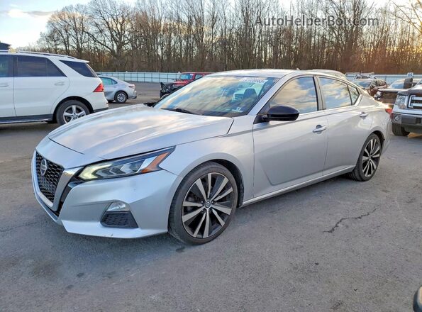 1N4BL4CVXKC146931 2019 NISSAN ALTIMA Silver წინა მარცხენა ხედი სამი მეოთხედიდან