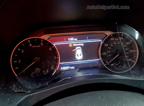 1N4BL4CVXKC224575 2019 NISSAN ALTIMA Gray Vista del cuadro de instrumentos