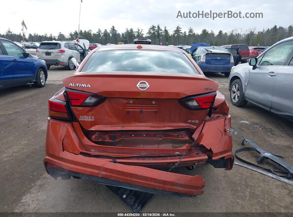 1N4BL4CW0NN368640 2022 NISSAN ALTIMA Orange წინა ხედი
