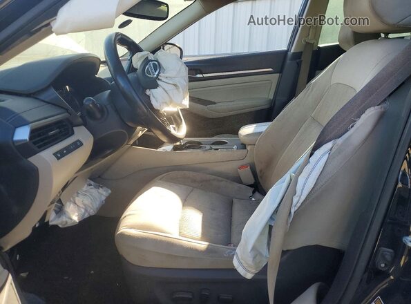 1N4BL4DV0KC147293 2019 NISSAN ALTIMA Черный Вид салона спереди