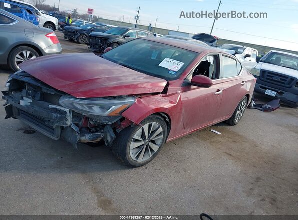 1N4BL4DV7MN371491 2021 NISSAN ALTIMA Бордовый Передняя левая четверть