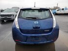 2017 Nissan Leaf S Синий vin: 1N4BZ0CP0HC304856