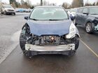 2017 Nissan Leaf S Синий vin: 1N4BZ0CP0HC304856